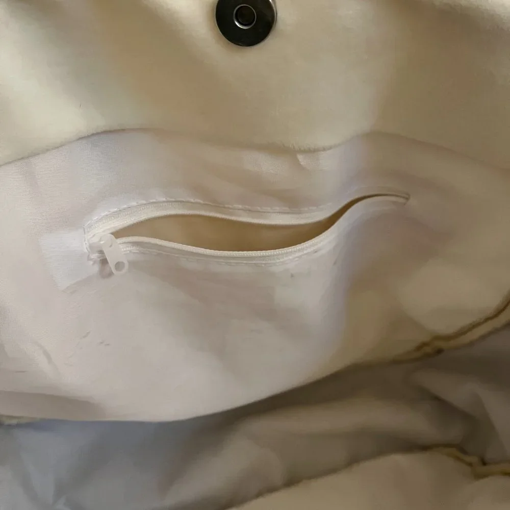 Plush Ice Cream Sandwich & Toast Tote Bag | NWOT | Cute & Kawaii Eccentric Tote - Picture 12 of 14